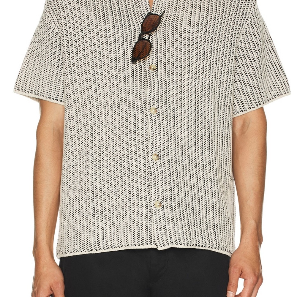 Les Duex Men’s Knit Short Sleeve Shirt - excellent condition